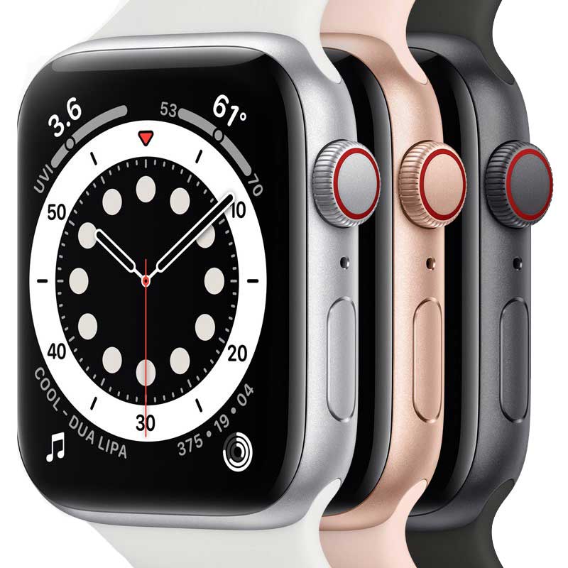 نمای زاویه&zwnj;دار Apple Watch SE Gen2 40mm 2024